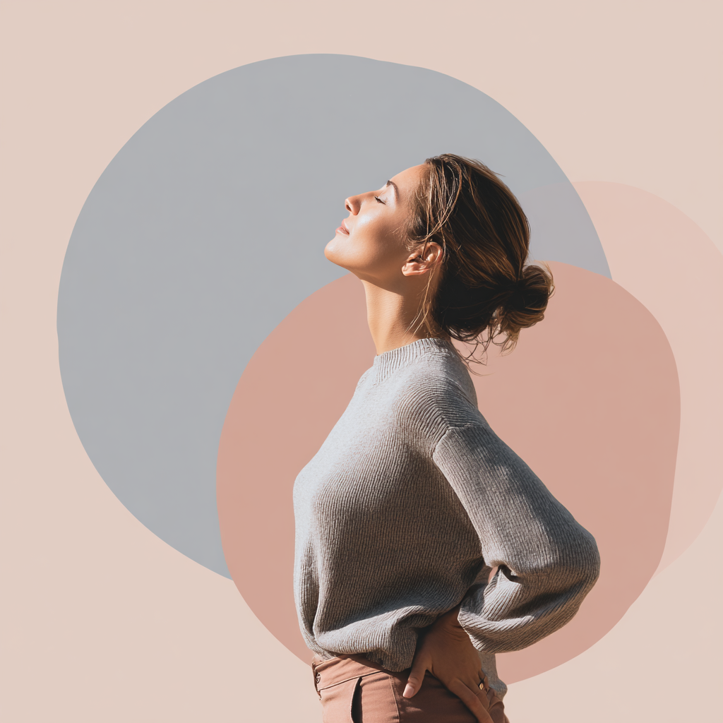 Інструктор йоги демонструє позу